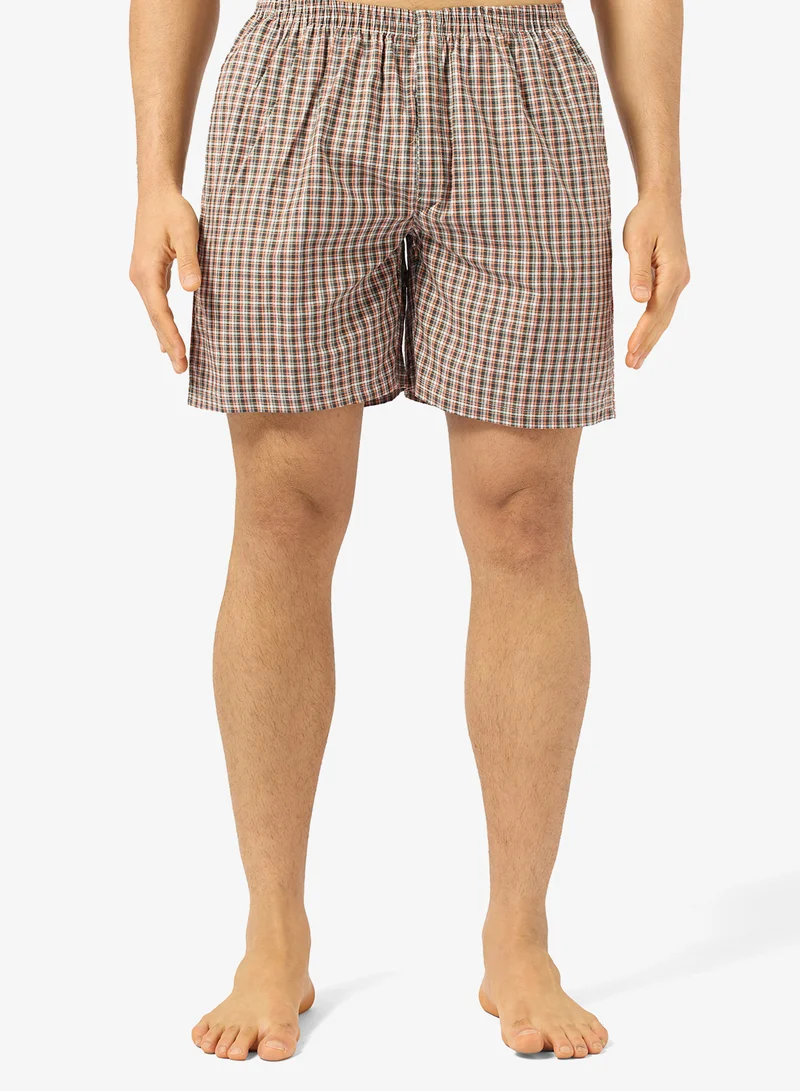 Seventy Five Basics  Woven Boxer of 2 Pack for Men | Best Price UAE